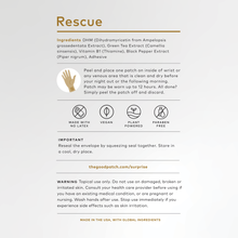 Load image into Gallery viewer, Rescue Limited Edition Plant-Based Wellness Patch