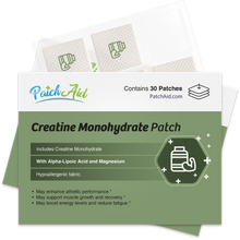 Load image into Gallery viewer, Creatine Monohydrate Patch - Muscle Strength &amp; Recovery
