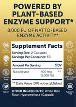 Load image into Gallery viewer, Lunakai Nattokinase Circulation Support – 60ct