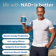 Load image into Gallery viewer, HARMONIFY NAD Supplement (500mg of 95% Pure NAD+ Per Serving, 30-Day Supply) – Vegan, Non-GMO, NAD Booster for Longevity, Anti-Aging, Cellular Health, and Energy