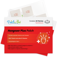 Load image into Gallery viewer, Hangover Plus patch for fast recovery and vitamin replenishment
