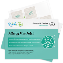 Load image into Gallery viewer, Allergy Plus Vitamin Patch - Natural Allergy Relief