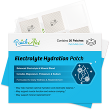 Load image into Gallery viewer, Electrolyte Hydration Patch – Stimulant-Free Fluid Support