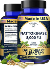 Load image into Gallery viewer, Lunakai Nattokinase Circulation Support – 60ct